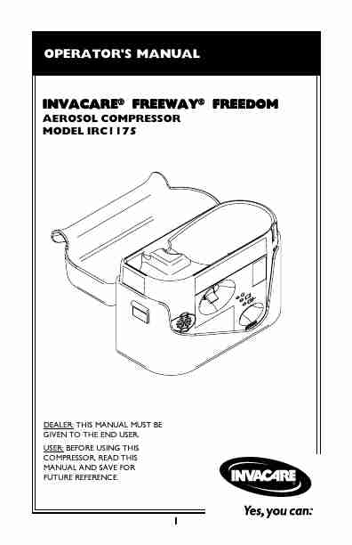 Invacare Air Compressor IRC1175-page_pdf